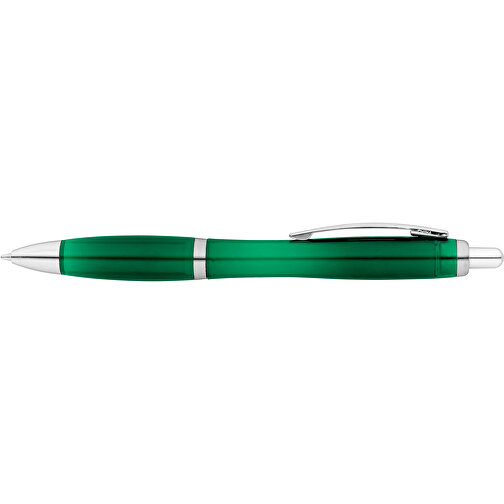 SWING RPET. RPET-Kugelschreiber Mit Metallclip , grün, RPET. Metall, 1,00cm (Höhe), Bild 3