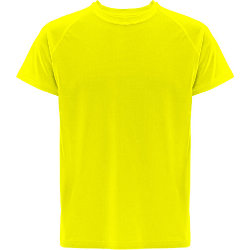 THC MOVE. Kurzärmeliges Technisches T-Shirt Aus Polyester , gelb hexachrome, Polyester, XS, 67,00cm x 1,00cm x 47,00cm (Länge x Höhe x Breite), Bild 1