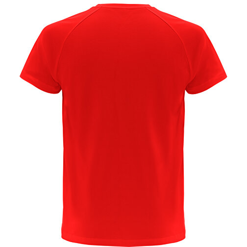 THC MOVE. Kurzärmeliges Technisches T-Shirt Aus Polyester , rot, Polyester, L, 74,00cm x 1,00cm x 56,00cm (Länge x Höhe x Breite), Bild 2