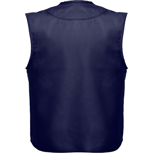 THC PIXEL 3XL. Weste Mit Verschiedenen Taschen , dunkelblau, Baumwolle und Polyester, 3XL, 76,00cm x 1,00cm x 64,00cm (Länge x Höhe x Breite), Bild 2