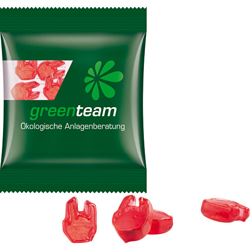 Mini bolsa forma especial, gelatina de fruta, colorida, Imagen 1