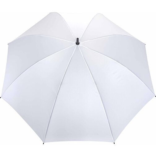 30' Impact AWARE™ RPET 190T Stormproof-Schirm, Weiß , weiß, PET - recycelt, 97,00cm (Höhe), Bild 2