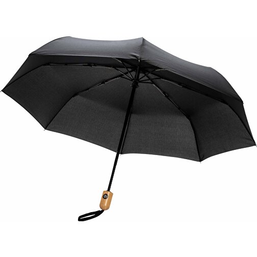 Mini ombrello bambù apri/chiudi 21' rPET 190T Impact AWARE™, Immagine 6