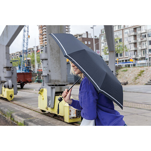 Mini paraguas RPET reflectante 190T Impact AWARE ™, Imagen 6