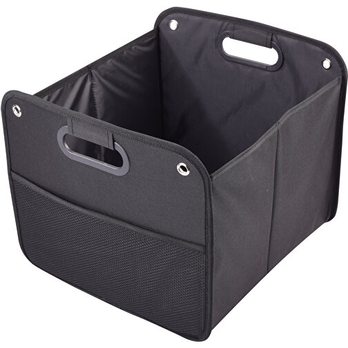 Kofferraum-Tasche CABLE HOME , schwarz, 600D Polyester, 33,00cm x 29,00cm x 33,00cm (Länge x Höhe x Breite), Bild 1