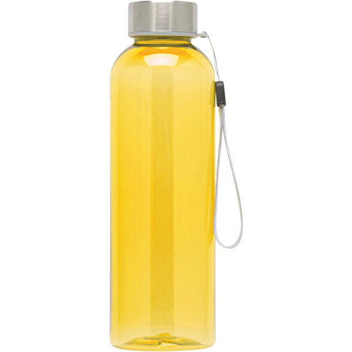 Trinkflasche SIMPLE ECO , gelb, Edelstahl / Kunststoff / Silikon / Polyester, 20,50cm (Höhe), Bild 2