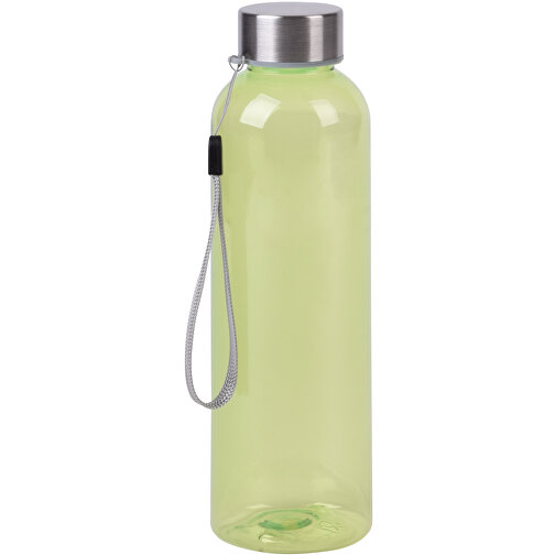 Trinkflasche SIMPLE ECO , grün, Edelstahl / Kunststoff / Silikon / Polyester, 20,50cm (Höhe), Bild 1
