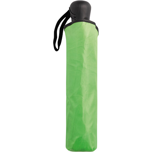 Windproof-Taschenschirm BORA , hellgrün, Metall / Aluminium / Polyester, , Bild 3