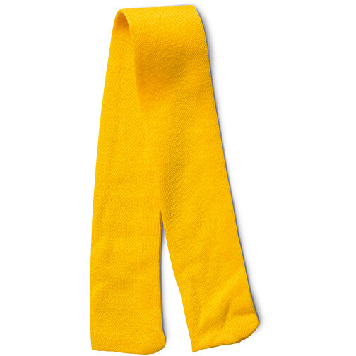 Schal , gelb, 100% Polyester, 57,00cm x 0,30cm x 6,50cm (Länge x Höhe x Breite), Bild 1