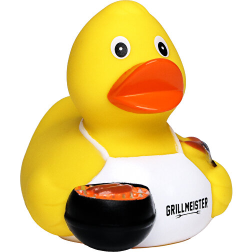 Squeaky Duck Grill Master med Slogan Grill Master, Billede 1
