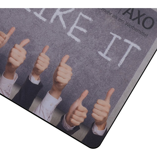 AXOPAD® Coaster AXOTop 850, kwadrat 10 x 10 cm, grubosc 1 mm, Obraz 3