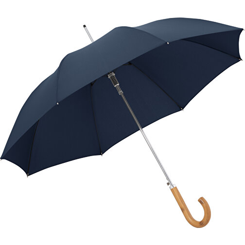 Doppler Regenschirm MiA Vienna Lang AC , doppler, marine, Polyester, 87,00cm (Länge), Bild 1