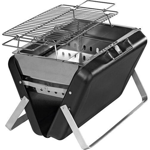 Grill walizkowy BUDDY - mobilny grill weglowy na spontaniczne grillowanie, Obraz 1