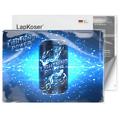 LapKoser® 3in1 tappetino per notebook 21x15 cm, pacchetto all-inclusive, Immagine 2