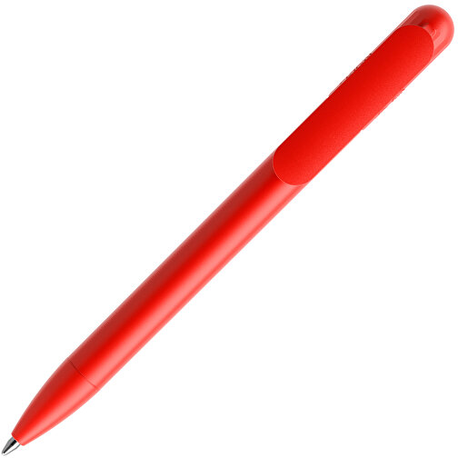 Prodir DS6S TMM Twist Kugelschreiber , Prodir, rot, Kunststoff, 12,46cm x 1,40cm (Länge x Breite), Bild 4