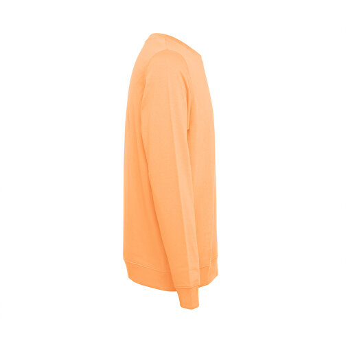 THC COLOMBO. Sweatshirt (unisex) Aus Italienischem Frottee Ohne Knopfleiste , korallenorange, Baumwolle und Polyester, XXL, 64,00cm x 1,00cm x 75,00cm (Länge x Höhe x Breite), Bild 3