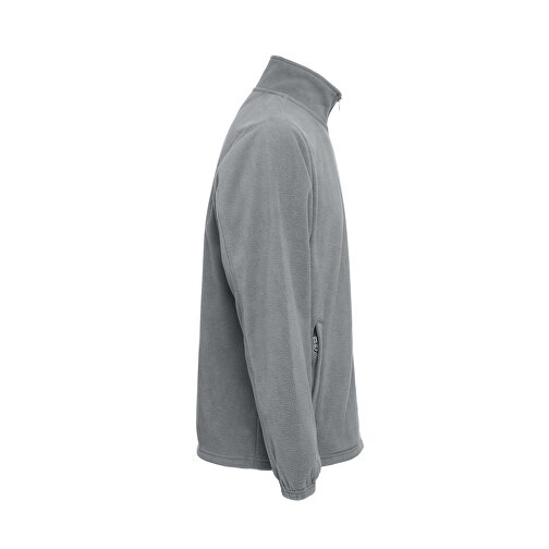 THC GAMA. Herren Polarjacke HD Aus Polyester , grau, Polyester, S, 70,00cm x 1,00cm x 58,00cm (Länge x Höhe x Breite), Bild 3