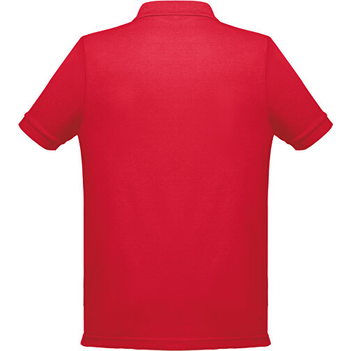 THC BERLIN. Kurzarm-Poloshirt Für Herren , rot, Baumwolle und Polyester, L, 74,00cm x 1,00cm x 54,00cm (Länge x Höhe x Breite), Bild 2