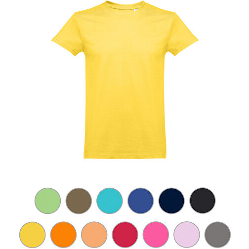 THC ANKARA KIDS. Unisex Kinder T-shirt , korallenorange, 100% Baumwolle, 8, 51,00cm x 1,00cm x 40,00cm (Länge x Höhe x Breite), Bild 4