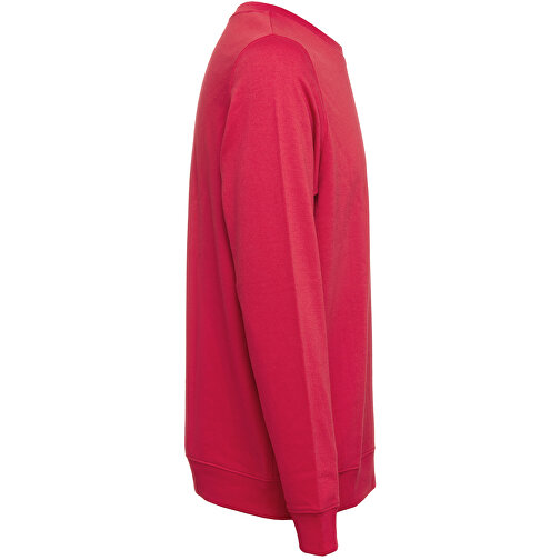 THC COLOMBO. Sweatshirt (unisex) Aus Italienischem Frottee Ohne Knopfleiste , rot, Baumwolle und Polyester, 3XL, 67,00cm x 1,00cm x 77,00cm (Länge x Höhe x Breite), Bild 3