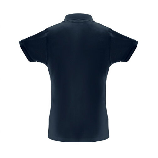 THC BERLIN WOMEN. Damen Poloshirt , dunkelblau, Baumwolle und Polyester, L, 49,00cm x 1,00cm x 66,00cm (Länge x Höhe x Breite), Bild 2
