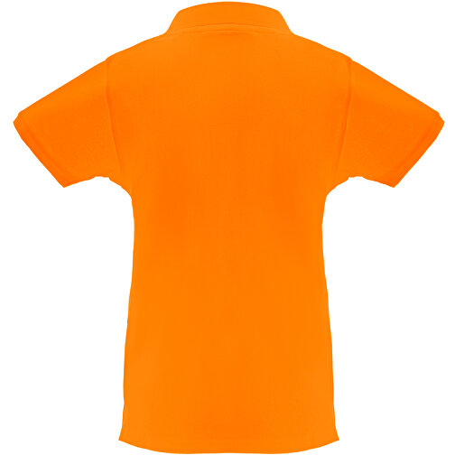 THC MONACO WOMEN. Damen Poloshirt , orange, Baumwolle, S, 62,00cm x 1,00cm x 43,00cm (Länge x Höhe x Breite), Bild 2