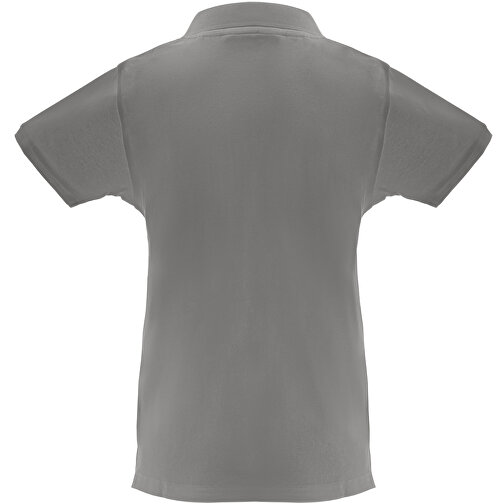 THC MONACO WOMEN. Damen Poloshirt , grau, Baumwolle, M, 64,00cm x 1,00cm x 46,00cm (Länge x Höhe x Breite), Bild 2