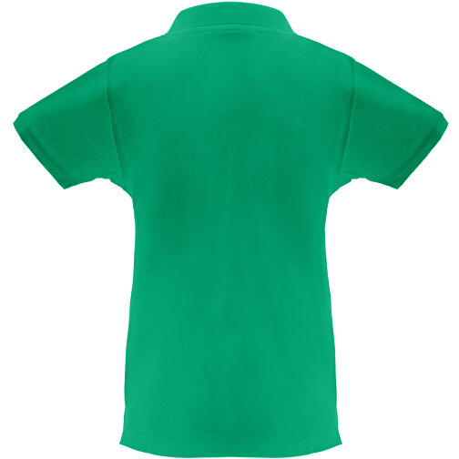 THC MONACO WOMEN. Damen Poloshirt , grün, Baumwolle, L, 66,00cm x 1,00cm x 49,00cm (Länge x Höhe x Breite), Bild 2