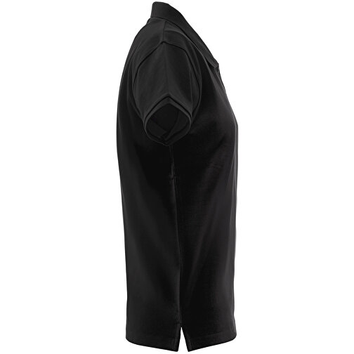 THC MONACO WOMEN. Damen Poloshirt , schwarz, Baumwolle, M, 64,00cm x 1,00cm x 46,00cm (Länge x Höhe x Breite), Bild 3