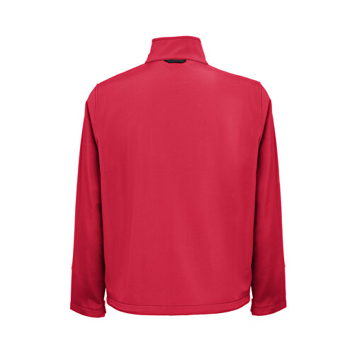 THC EANES. Softshell-Jacke (Unisex) Aus Polyester Und Elastan , rot, Polyester, L, 72,00cm x 60,00cm (Länge x Breite), Bild 2