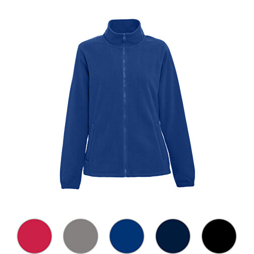 THC GAMA WOMEN. Damen Polarjacke HD Aus Polyester , blau, Polyester, XL, 68,00cm x 1,00cm x 57,00cm (Länge x Höhe x Breite), Bild 4