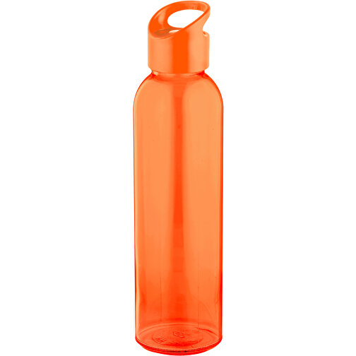 PORTIS GLASS. Glasflasche Mit PP-Verschluss 500 Ml , orange, Glas. PP, 1,00cm (Höhe), Bild 1