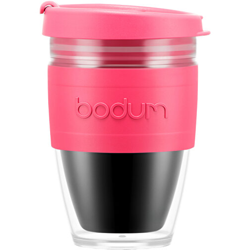 JOYCUP DOUBLE 250. Reisebecher 250ml , rosa, Kunststoff, , Bild 2