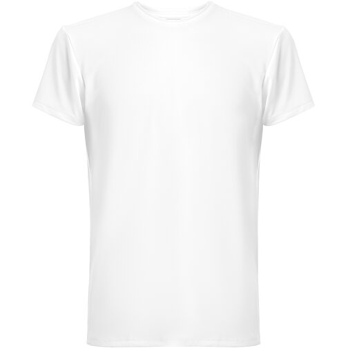 TUBE WH. T-Shirt Aus Polyester Und Elastan. Weisse Farbe , weiss, Polyester. Elastan, M, 73,00cm x 1,00cm x 54,50cm (Länge x Höhe x Breite), Bild 4