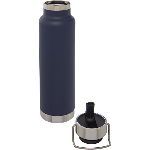 Thor 750 Ml Kupfer-Vakuum Sportflasche Mit Trinkhalm , dunkelblau, Edelstahl, PP Kunststoff, 7,70cm x 28,20cm x 7,70cm (Länge x Höhe x Breite), Bild 7