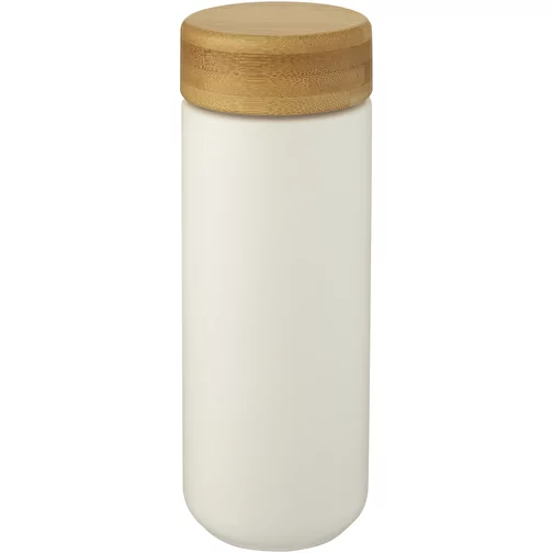 Gobelet en céramique Lumi de 300 ml avec couvercle en bambou, Image 7