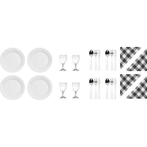 Duin , schwarz, RPET, 42,00cm x 18,00cm x 32,00cm (Länge x Höhe x Breite), Bild 5