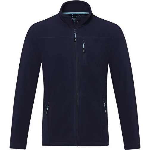 Veste Amber pour homme en polaire recyclée GRS entièrement zippée, Image 3