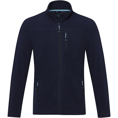 Amber GRS Recycelte Fleecejacke Für Herren , navy, Microfleece 100% GRS zertifiziertes recyceltes Polyester, 174 g/m2, M, , Bild 3