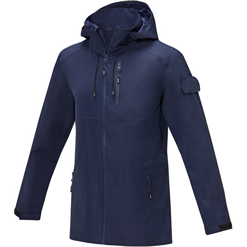 Kai Unisex Leichte GRS Recycelte Circular Jacke , navy, 200T Taslan 100% recyceltes Nylon, GRS-zertifiziert , 130 g/m2, Lining, 210T taffeta 100% recyceltes Nylon, GRS-zertifiziert , 65, XS, , Bild 1