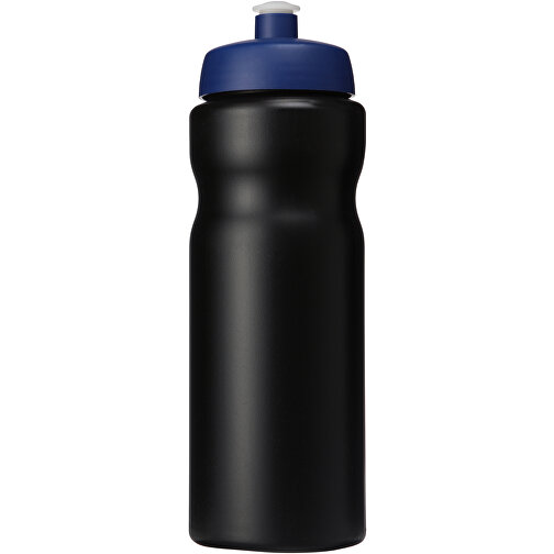 Baseline® Plus 650 Ml Sportflasche , blau / schwarz, HDPE Kunststoff, PP Kunststoff, 22,30cm (Höhe), Bild 3