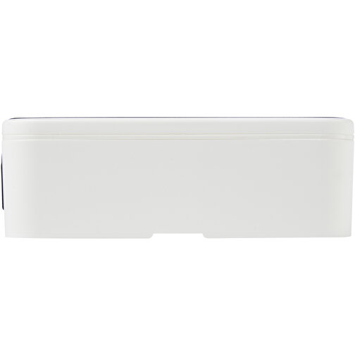 MIYO Lunchbox , weiß / schwarz, PP Kunststoff, 18,00cm x 6,00cm x 11,00cm (Länge x Höhe x Breite), Bild 3