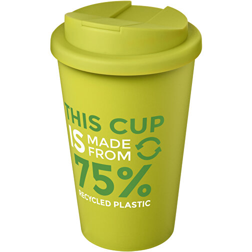 Americano® Eco 350 ml resirkulert isolert kopp med sølesikkert lokk, Bilde 2