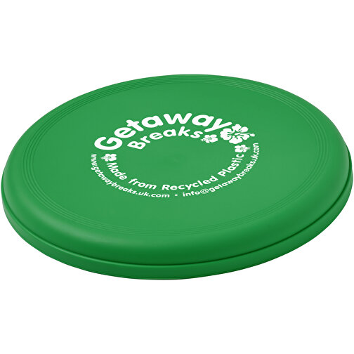 Orbit Frisbee Aus Recyceltem Kunststoff , grün, Recycelter PP Kunststoff, 2,00cm (Höhe), Bild 2