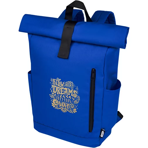Sac à dos Byron de 18 L en RPET GRS 15,6' avec dessus enroulable, Image 2