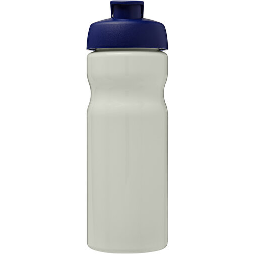 H2O Active® Eco Base 650 Ml Sportflasche Mit Klappdeckel , elfenbeinweiss / blau, PCR Kunststoff, PP Kunststoff, 22,10cm (Höhe), Bild 3