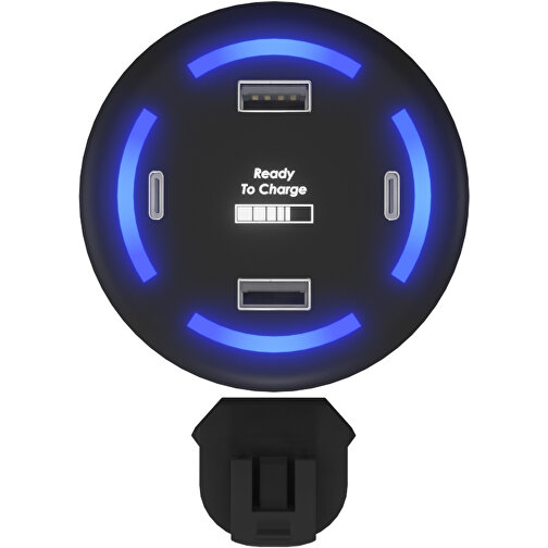 SCX.design H11 Smart Home Ladegerät Mit Leuchtlogo , schwarz, ABS Kunststoff, 8,90cm (Höhe), Bild 1
