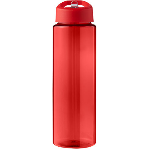 H2O Active® Eco Vibe 850 Ml Sportflasche Mit Ausgussdeckel , rot / rot, PCR Kunststoff, 72% PP Kunststoff, 17% SAN Kunststoff, 11% PE Kunststoff, 24,20cm (Höhe), Bild 3