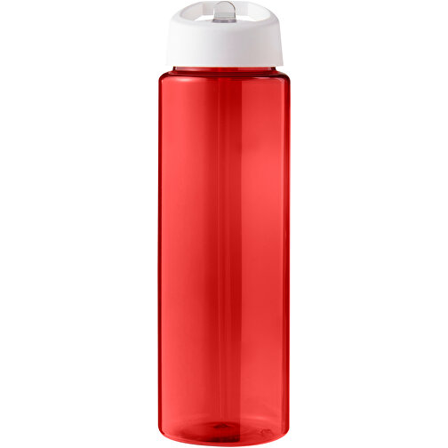 H2O Active® Eco Vibe 850 Ml Sportflasche Mit Ausgussdeckel , rot / weiß, PCR Kunststoff, 72% PP Kunststoff, 17% SAN Kunststoff, 11% PE Kunststoff, 24,20cm (Höhe), Bild 3