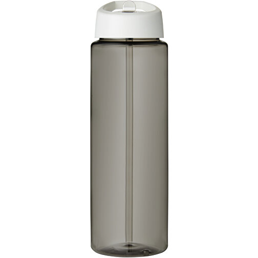 H2O Active® Eco Vibe 850 Ml Sportflasche Mit Ausgussdeckel , kohle / weiß, PCR Kunststoff, 72% PP Kunststoff, 17% SAN Kunststoff, 11% PE Kunststoff, 24,20cm (Höhe), Bild 3